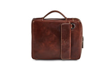Load image into Gallery viewer, Kilimanjaro Unisex Cross Body Bag - Brandy - 100% Original Leather - Tailor Your Story

