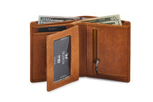 Load image into Gallery viewer, Men&#39;s Vertical Wallet Big - Honey - Tailor Your Story
