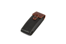 Load image into Gallery viewer, Upper Closer Sunglass Case - Black &amp; Brandy - Tailor Your Story
