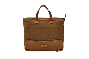 Daily Use Shopper Bag - Canvas Cognac - Tailor Your Story