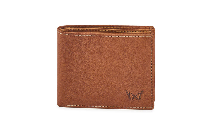 Men's Spacious Wallet - Honey - Tailor Your Story