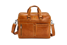 Load image into Gallery viewer, All purpose Leather Bag - Honey - Tailor Your Story
