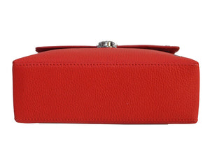 Over flap Cross Body Sling Bag - Red - Tailor Your Story