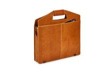 Load image into Gallery viewer, Laptop Leather Bag - Honey Colour - Tailor Your Story
