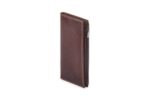 Vertical Wallet for Women - Brandy - Tailor Your Story