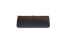 Load image into Gallery viewer, Loop Sunglass Case - Black &amp; Brandy - Tailor Your Story
