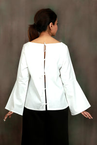 Top with Bell Sleeves