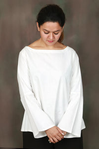 Top with Bell Sleeves