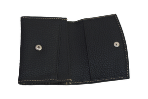 Black Card Holder - Enclosed with Button - Tailor Your Story