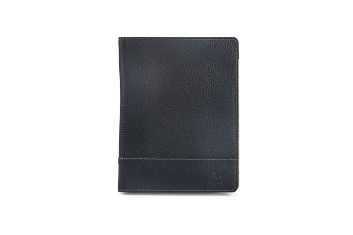 Leather Folder - Black - Tailor Your Story