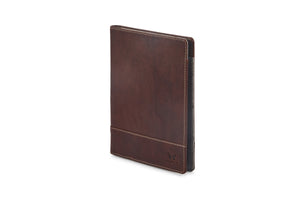 Leather Folder - Brandy - Tailor Your Story