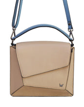Load image into Gallery viewer, Over flap Cross Body Bag for women - Pastel Pink &amp; Sky Blue - Tailor Your Story
