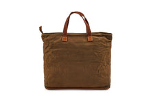 Load image into Gallery viewer, Daily Use Shopper Bag - Canvas Cognac - Tailor Your Story
