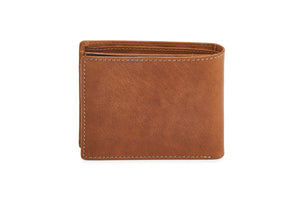 Men's Horizontal Trifold Wallet - Honey - Tailor Your Story