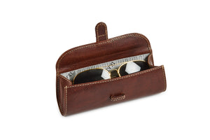 Loop Sunglass Case -  Brandy - Tailor Your Story