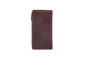 Vertical Wallet for Women - Brandy - Tailor Your Story