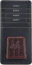 Load image into Gallery viewer, Car Accessories - Card  &amp; Specs Holder | Black |  Genuine Leather - Tailor Your Story
