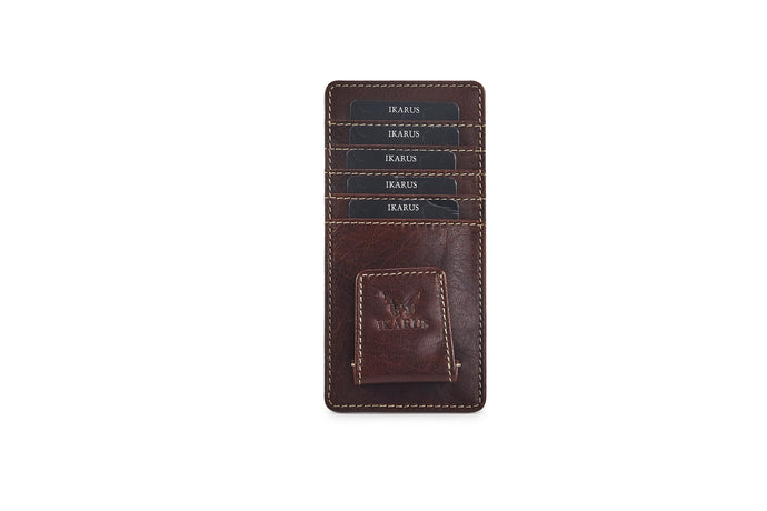 Car Accessories - Card & Specs Holder | Brandy | Genuine Leather - Tailor Your Story