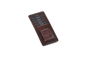 Car Accessories - Card & Specs Holder | Brandy | Genuine Leather - Tailor Your Story