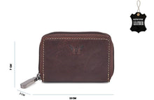 Load image into Gallery viewer, Compact Wallet for Women - Brandy - Tailor Your Story

