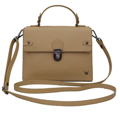 Over flap Cross Body Sling Bag - Camel Colour - Tailor Your Story