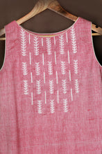Load image into Gallery viewer, Pink Boat Neck Kurta
