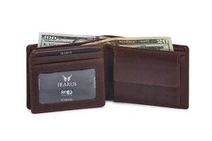 Men's All Purpose Stylish Wallet - Brandy - Tailor Your Story