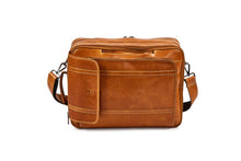 Load image into Gallery viewer, Multipurpose Convertible Leather Bag - Honey - Tailor Your Story
