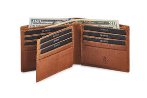 Men's Spacious Wallet - Honey - Tailor Your Story