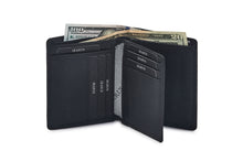 Load image into Gallery viewer, Men&#39;s Vertical Wallet Big - Black - Tailor Your Story
