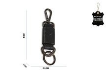 Load image into Gallery viewer, Dog Clip Key Chain Holder -  Black - Tailor Your Story
