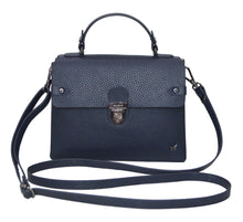 Load image into Gallery viewer, Over flap Cross Body Sling Bag - Navy Blue - Tailor Your Story
