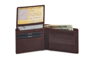 Men's All Purpose Stylish Wallet - Brandy - Tailor Your Story
