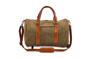 Canvas Khaki Trolley Bag - Tailor Your Story