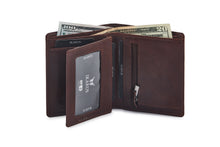 Load image into Gallery viewer, Men&#39;s Vertical Wallet Big - Brandy - Tailor Your Story
