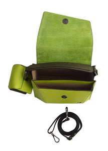 Over flap Cross Body Bag for women - Green Khakhi - Tailor Your Story