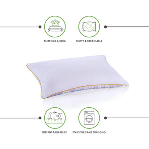 Gold Plus Quilted Microfibre Pillow