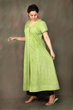 Load image into Gallery viewer, Green Pleated Kurta
