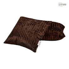 Load image into Gallery viewer, Jacquard Cushion | Single | Sienna Brown

