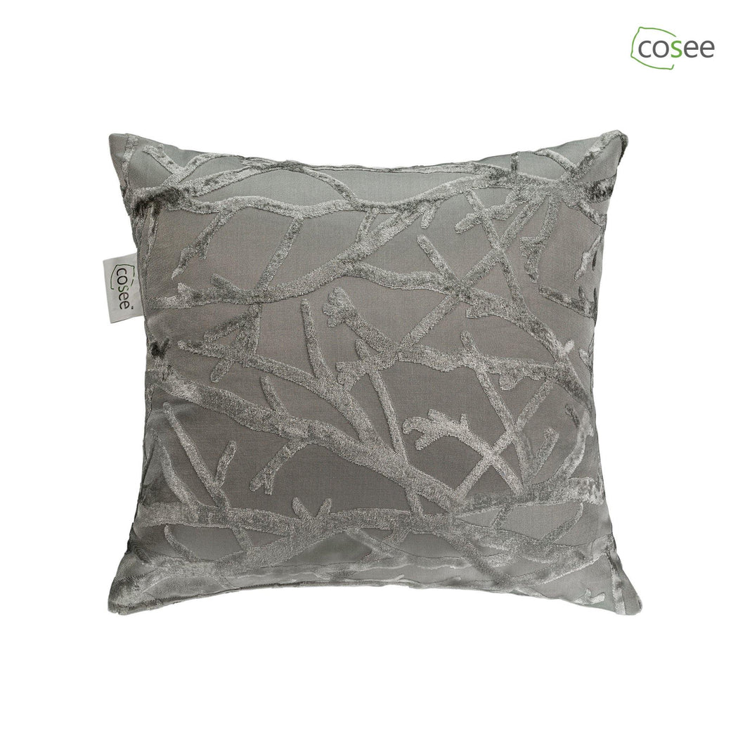 Jacquard Cushion | Single | Silver