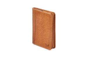Leather Passport Holder - Honey - Tailor Your Story