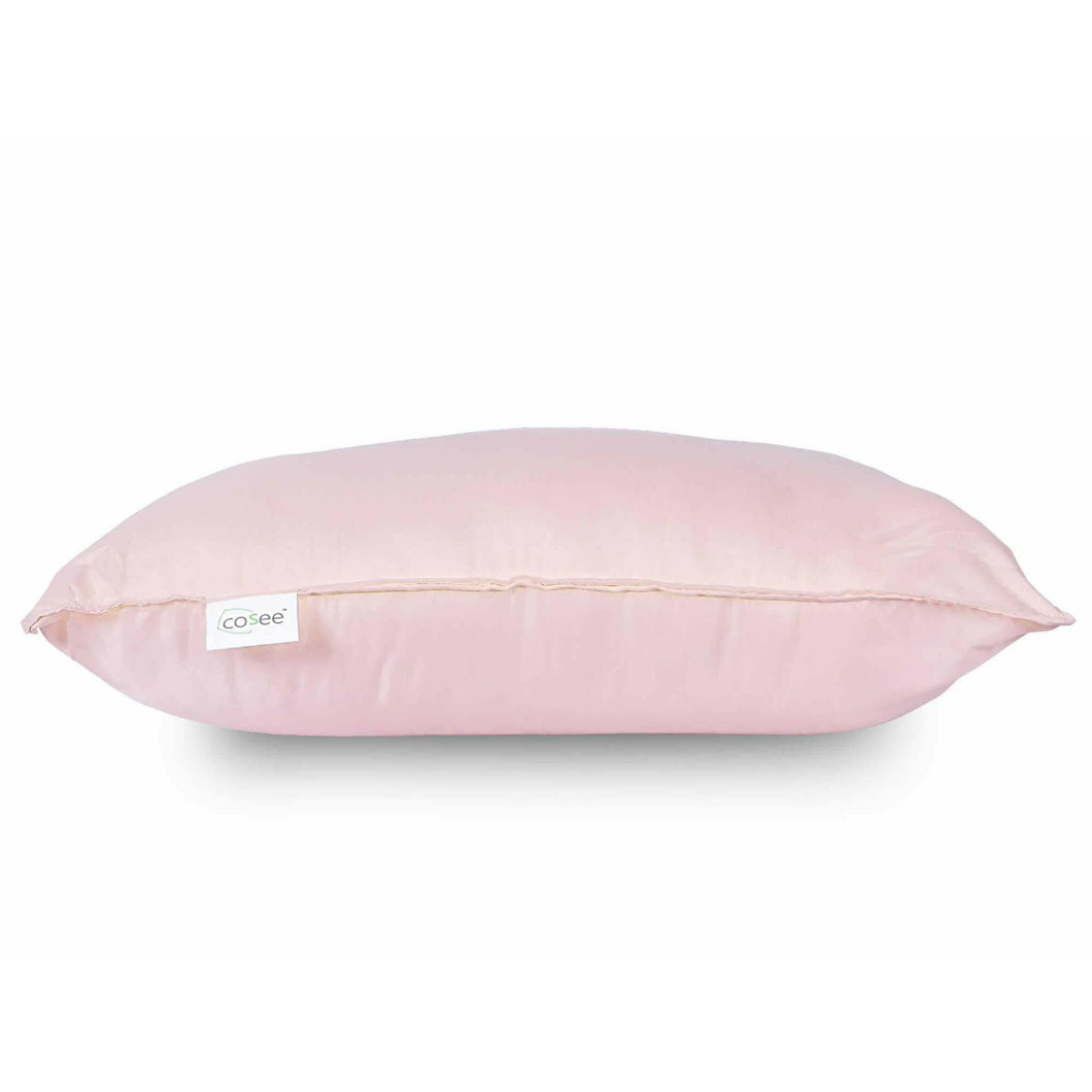 Cosee Compact Color Micro Fiber Pillow | Light Pink