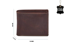 Load image into Gallery viewer, Men&#39;s Horizontal Trifold Wallet - Brandy - Tailor Your Story
