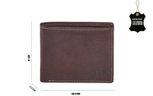 Men's Spacious Wallet - Brandy - Tailor Your Story
