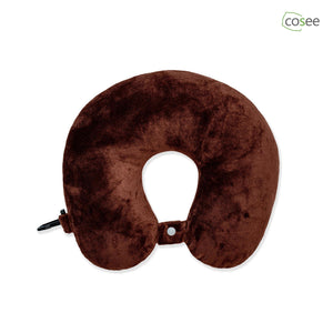 Neck Pillow For Neck Support | Dark  Brown