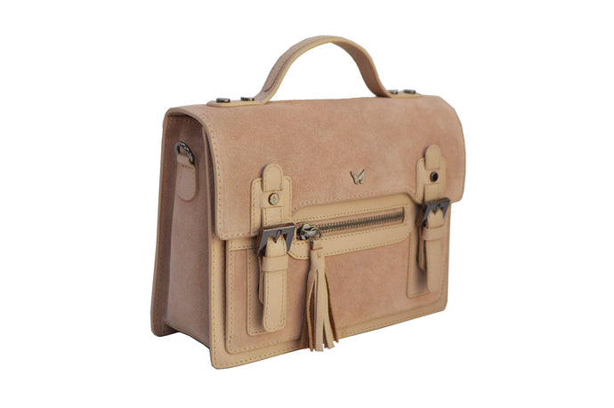 Cross Body Bag for Men & Women - Pastel Pink - Tailor Your Story