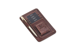 Pen, Debit/Credit Cards and Specs Holder - Car Accessories - Brandy - Tailor Your Story