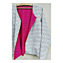 Load image into Gallery viewer, Reversible  Ikat Jacket | Double sided | Women - Tailor Your Story
