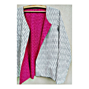 Reversible  Ikat Jacket | Double sided | Women - Tailor Your Story
