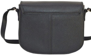 Leather Sling Bag - Black - Tailor Your Story